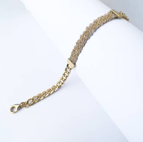 انسيال ذهب عيار 18