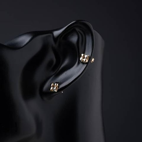 18K Gold Earrings