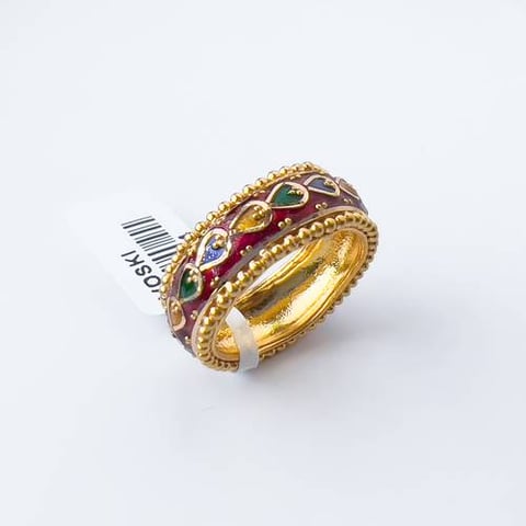 خاتم ذهب عيار 21