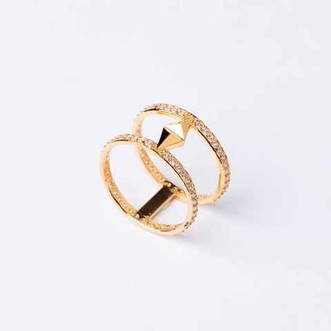 خاتم ذهب عيار 21