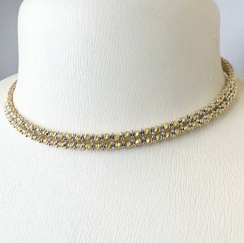 18K Gold Choker