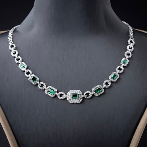 طقم ذهب عيار 18