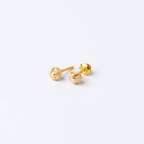 21K Gold Earrings