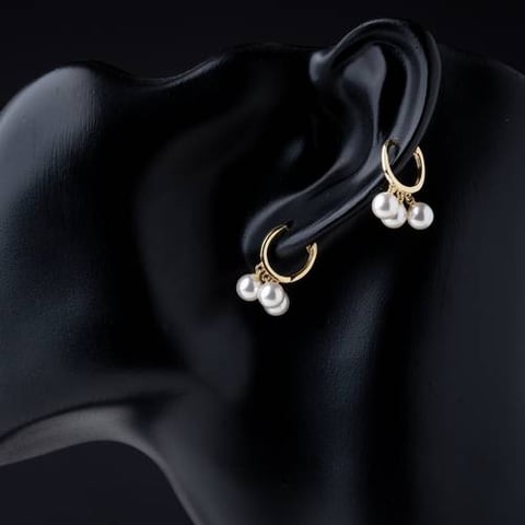 18K Gold Earrings