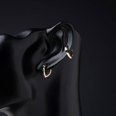 حلق ذهب عيار 18