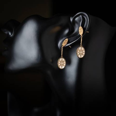 18K Gold Earrings