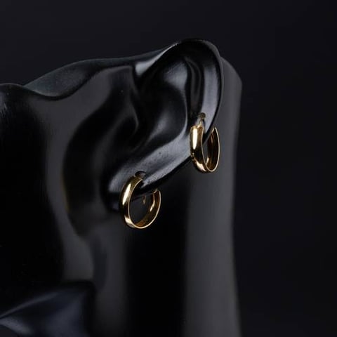 حلق ذهب عيار 21
