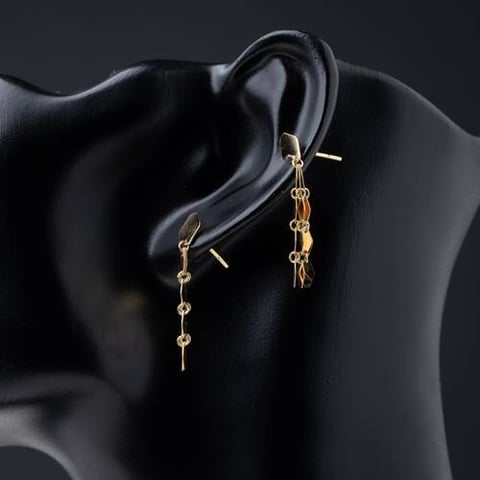 18K Gold Earrings