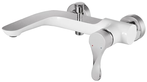 خلاط دش ابيض كروم فيركو VERCO