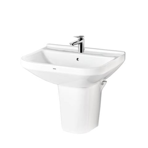 TOTO LW286CM#   مغسلة سيراميك معلق ابيض