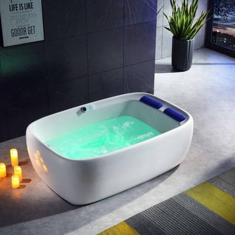 جاكوزي فيركو فاخر ابيض مقاس  VERCO 120*180 cm