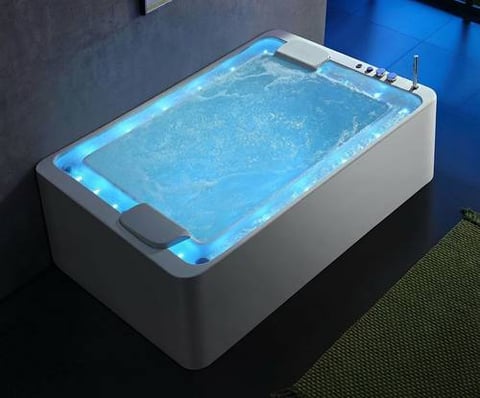 جاكوزي فيركو فاخر ابيض VERCO 192*155 cm