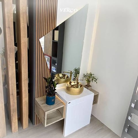 مغسلة تصنيع رخام فيركو تفصيل حسب الطلب مقاس VERCO 140*50