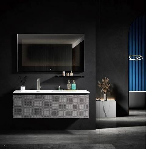 مرايا  سحرية مربع اسود مقاس 100x80 cm فيركو - VERCO