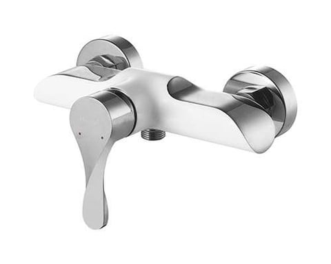 خلاط طهارة ابيض كروم فيركو VERCO