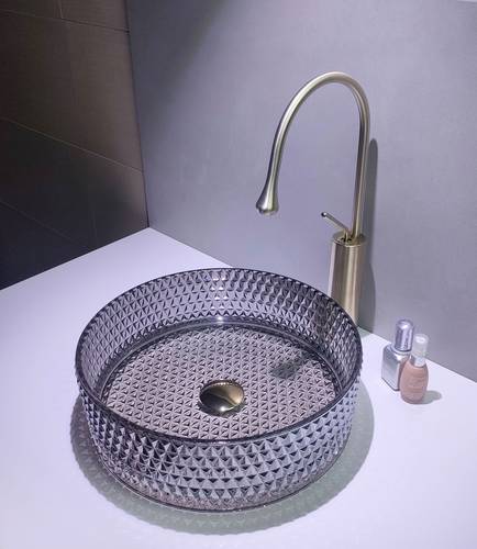 حوض مغسلة كرستال بدون هراب مقاس 39*39  فيركو  VERCO 