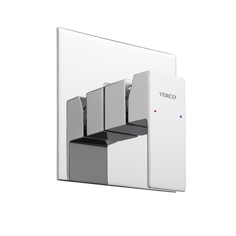 خلاط طهارة مخفي مع قاعدة كروم VERCO VR-3369
