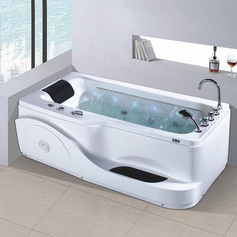جاكوزي فيركو فاخر شلال ابيض مقاس VERCO 185*95 cm