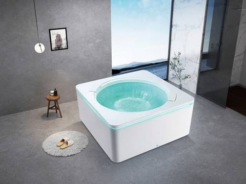 جاكوزي فيركو فاخر شلال كامل ابيض VERCO 145*145cm