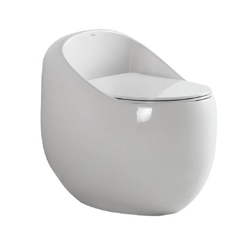 كرسي فرنجي ابيض دائري فيركو مقاس VERCO 25cm