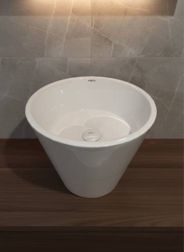 حوض مغسلة خارجي ابيض  مقاس 40X40 cm  فيركو  VERCO