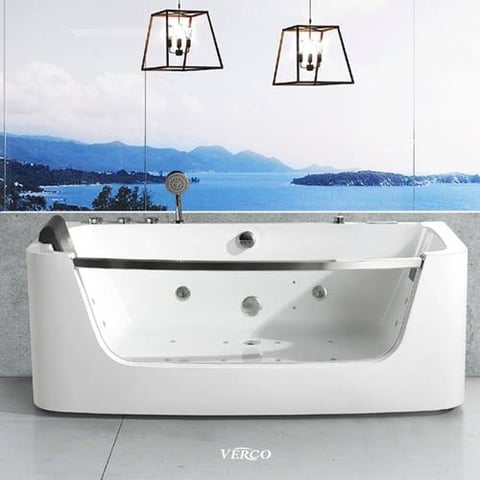جاكوزي فيركو فاخر ابيض مقاس VERCO 160*80cm