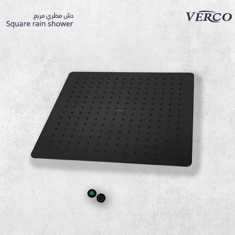 VERCO VR-1122 طاسة دش سقفي مربع اسود مطفي