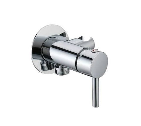 خلاط طهارة مع مسكة كروم فيركو - VERCO