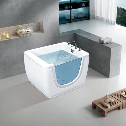 جاكوزي فيركو فاخر ابيض مقاس VERCO 110*85 cm