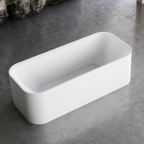 مغطس / بانيو ديكور فاخر ابيض فيركو مقاس VERCO 170X75 cm