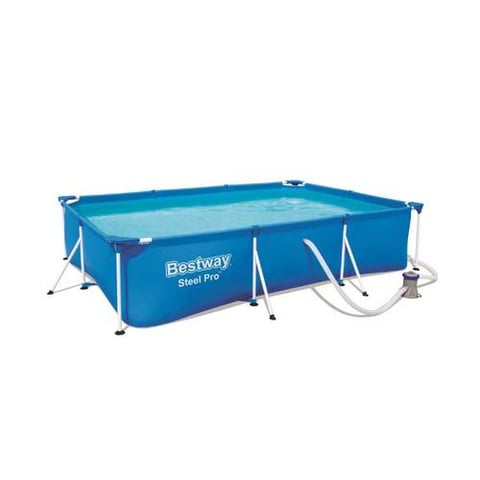 بست واي-مسبح شراع فريم مستطيل مع فلتر 300CMX201CMX66CM 3300L  -26-56411