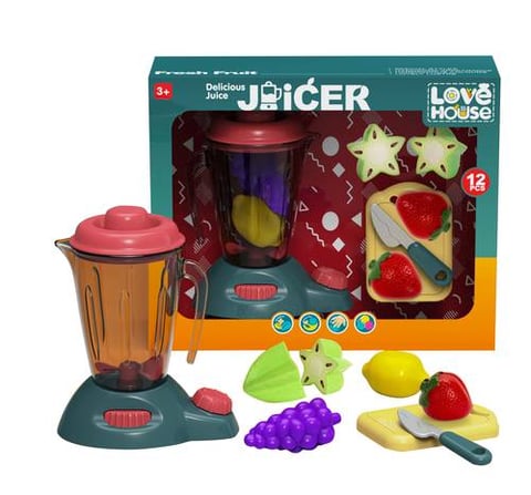 Kitchen and Blender Play Set12 PCS 18-2079093