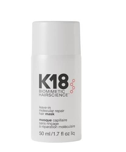 K18   -  كي 18 ماسك ليف ان لإصلاح جزيئات الشعر 50 مل