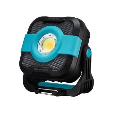 بروميت مصباح تخييم LED محمول 1200 لومن مع شاحن متنقل 9000 مللي أمبير ومقاومة IP65
