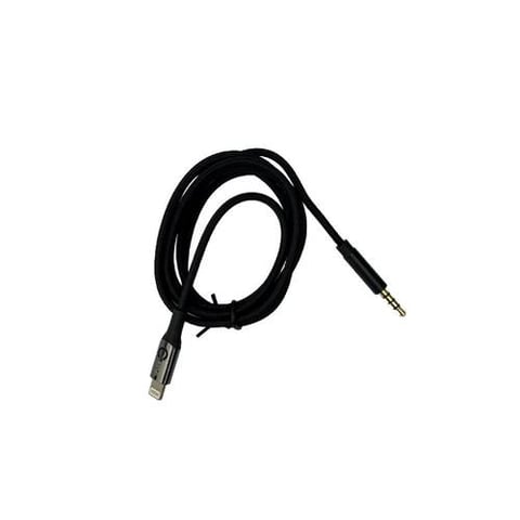 وصلة اوكس ايفون ماركة IPLUS ,  3.5ملم  , سم 120