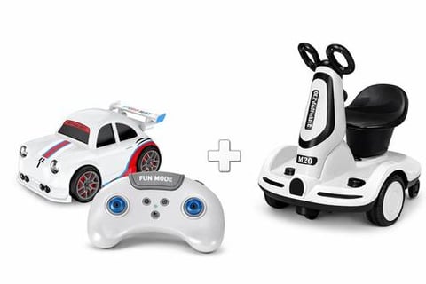 باقة العودة للمدرسة : سكوتر الهبه بريموت  ScootiGo الذكي + سيارة درفت إكستريم