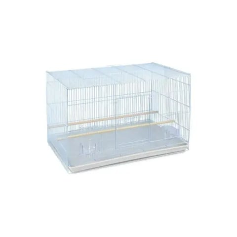 Dayang Rectangular Bird Cage for Small & Medium Ornamental Birds – 60x42x41 cm - Blue