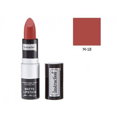 INSTRUCTION MATT LIQUID LIPSTICK 18
