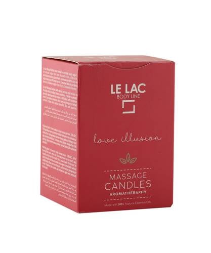 Lelac Massage Candle Love illusion