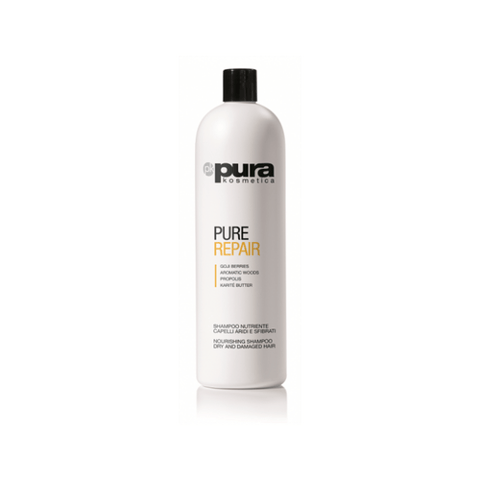PURA PURE REPAIR NOURISHING SHAMPOO DRY AND DAMAGED HAIR 1000 ML