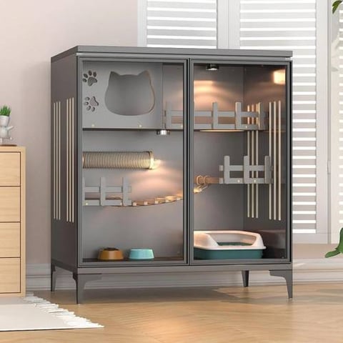 فيلا فاخرة بتصميم عصري وراقي دوران مع جسر مقاس 90cm*60cm*130cm