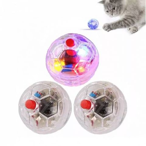 لعبة الكرة المضيئة للقطط 1Pcs