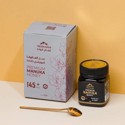 عسل مانوكا UMF 7 قوة مضادات 145