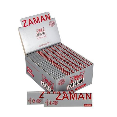 ورق لف زمان كبير فضي