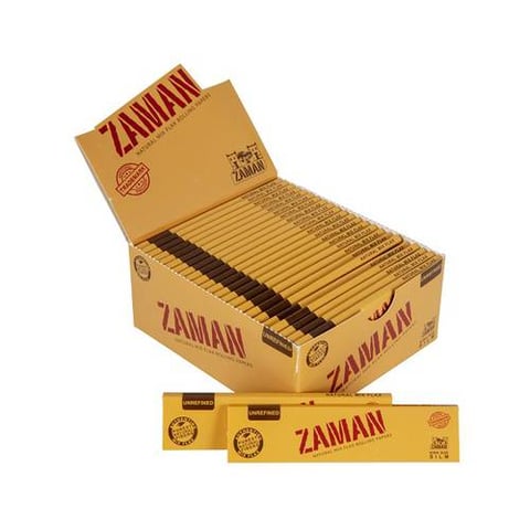 Zaman Rolling Paper King Size Unrefined