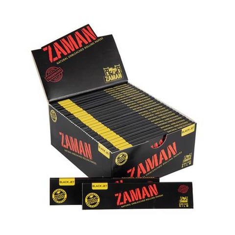 Zaman Rolling Paper King Size Black Jet 
