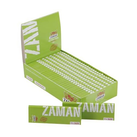 ورق لف زمان وسط أخضر فاتح 