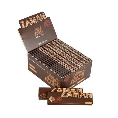 Zaman Rolling Paper King Size Brown