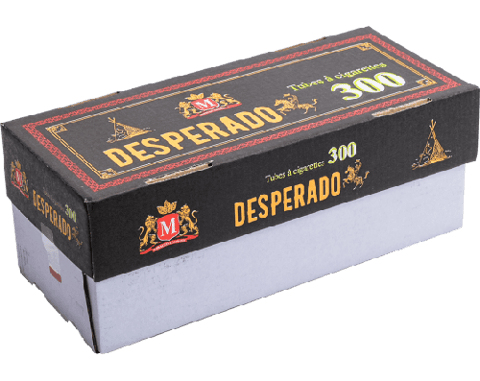 Filtered tubes DESPERADOS 300 HARD BOX