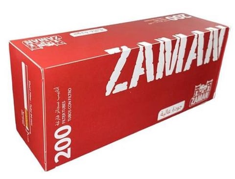انبوب سجائر زمان 200 أنبوب